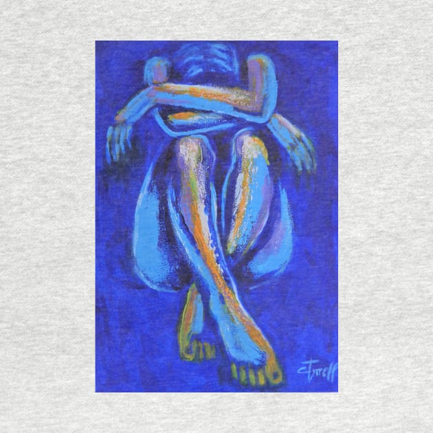 Blue Mood 6 - Female Nude by CarmenT